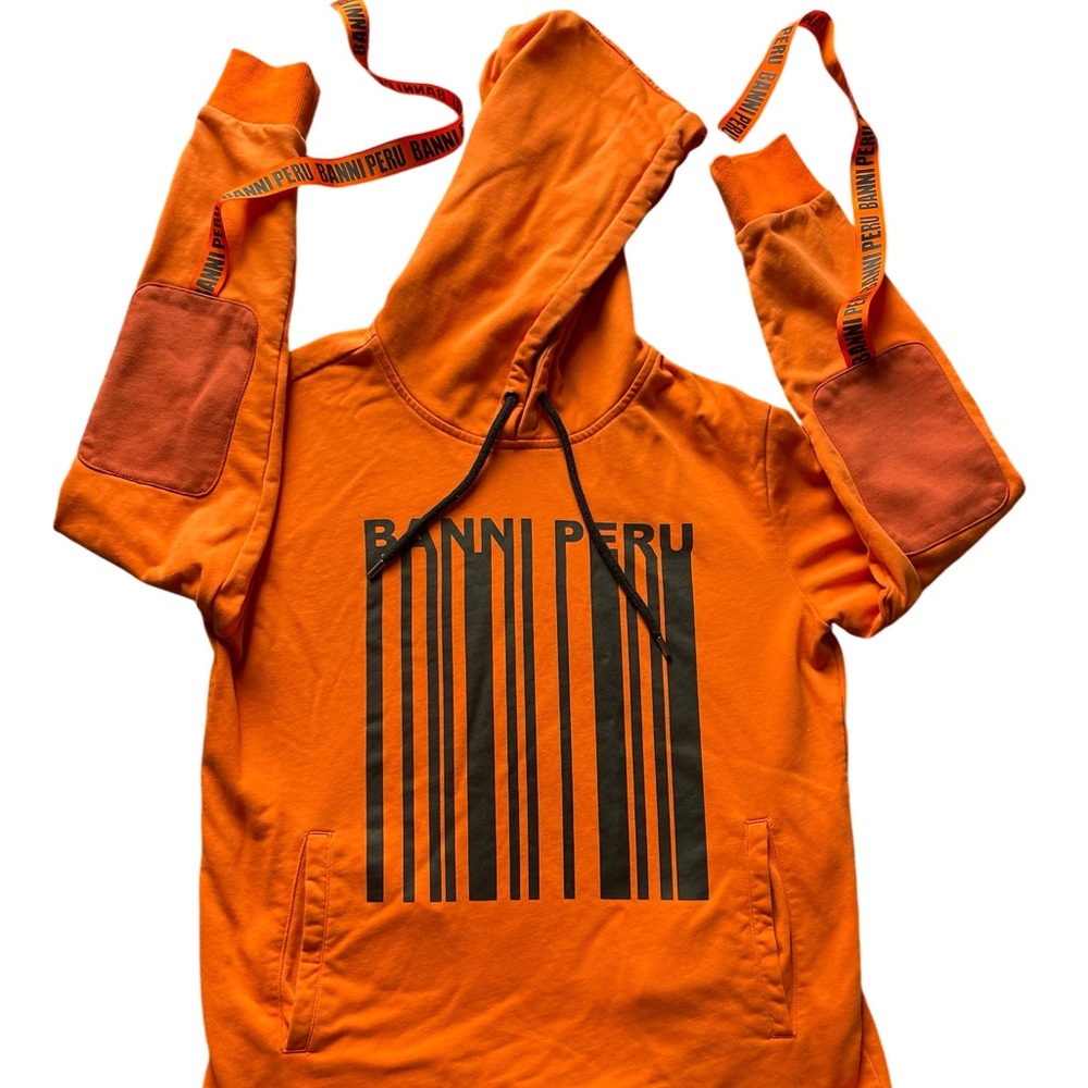 Banni Peru Hoodie men’s sz med orange